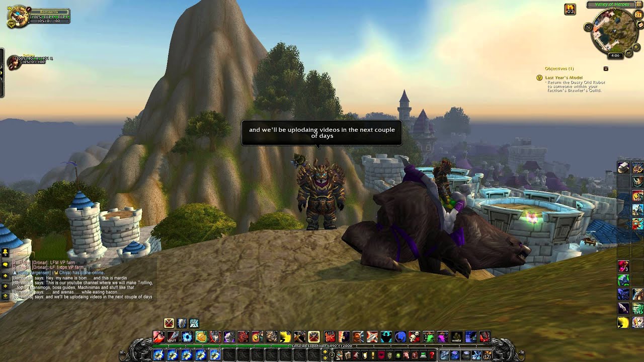THE FIRST WOW ADVENTURE
