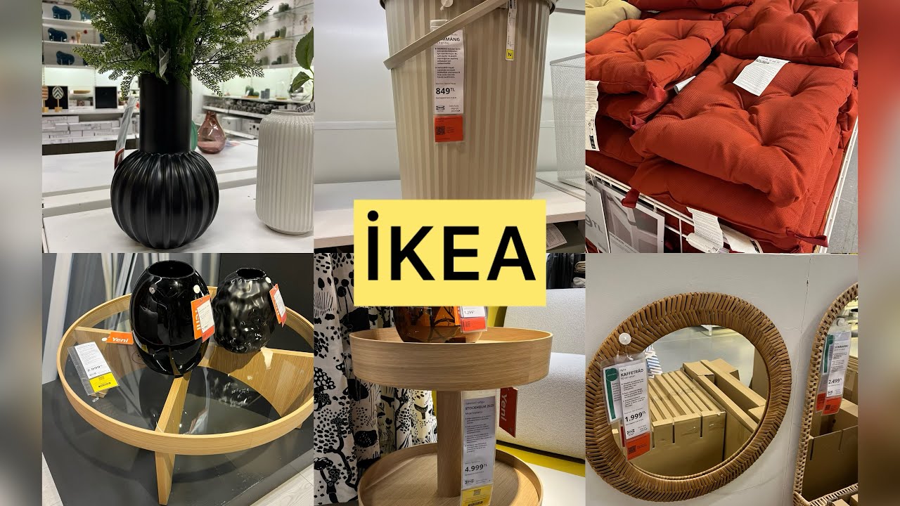İKEA 🛍️🛒 Yeni Ürünler 🤩Keyifli Seyirler 🌺