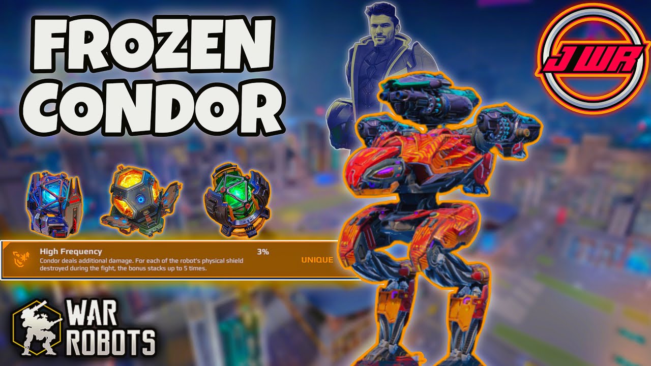 [WR] This frozen condor build is a MONSTER! war robots update 10.4 condor gameplay #warrobots
