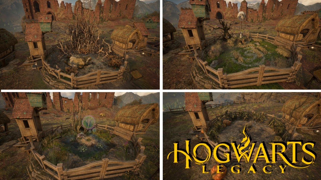 Hogwarts Legacy | All 12 Breeding Pen Nests