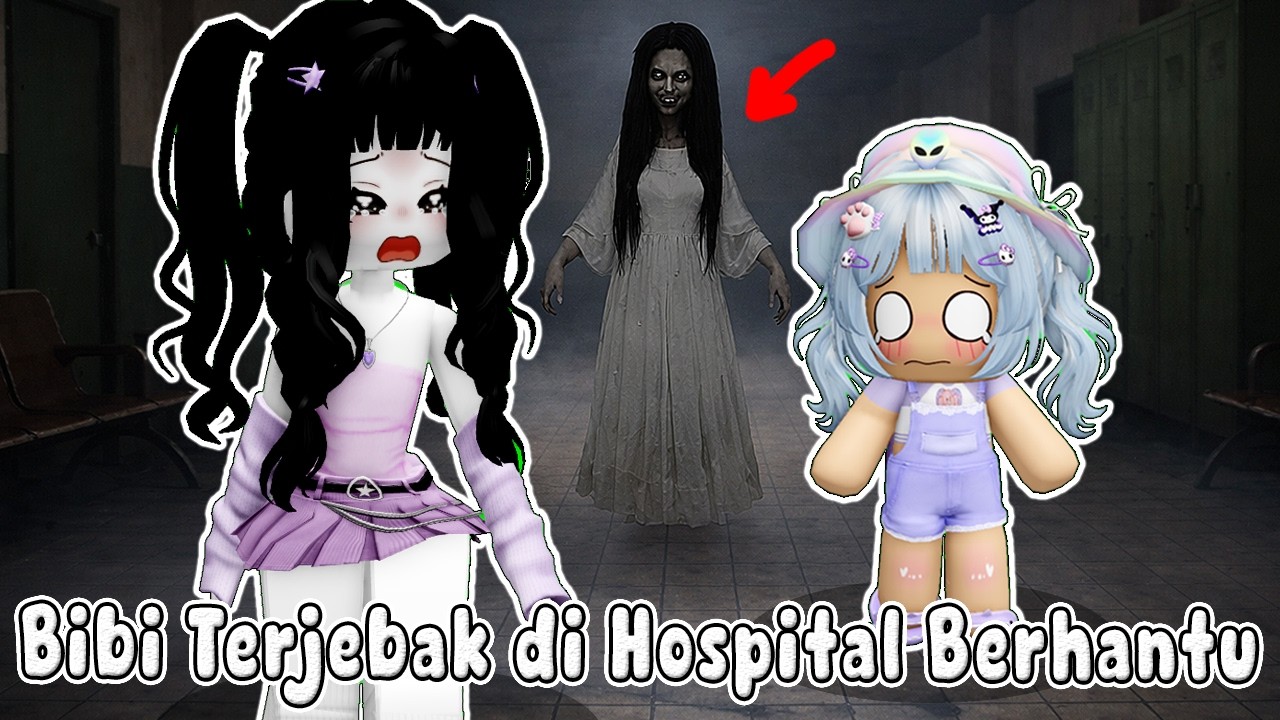 BIBI & MAMI DIKEJAR KUNTI DI RUMAH SAKIT BERHANTU - HOROR EDITION|| BANGSAL🏡ROBLOX INDONESIA