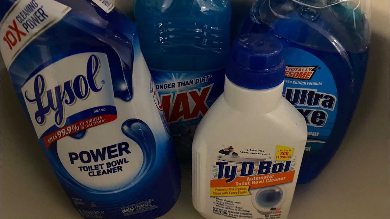 *Blue Sponge Squeezes* Dish liquid, Ajax liquid,Lysol tbc,Ty d bol,comet💙🧽💦