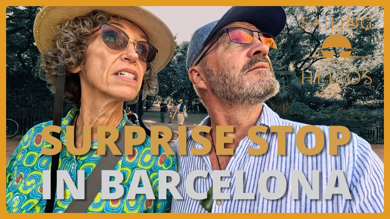 A Surprise Night in Barcelona | Sagrada Fam&iacute;lia, Sailing Skills & New Challenges - S03E46