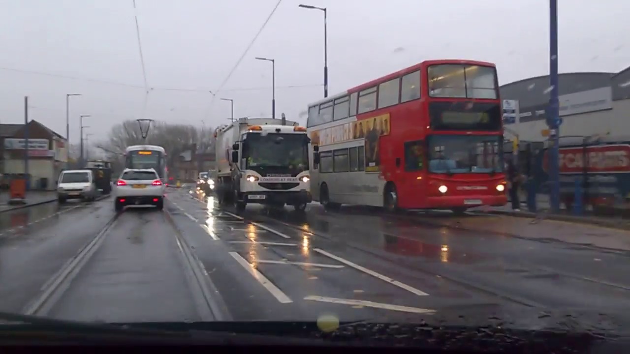 Dealing with trams: sharing roadspace and their different behaviour (Wolverhampton)