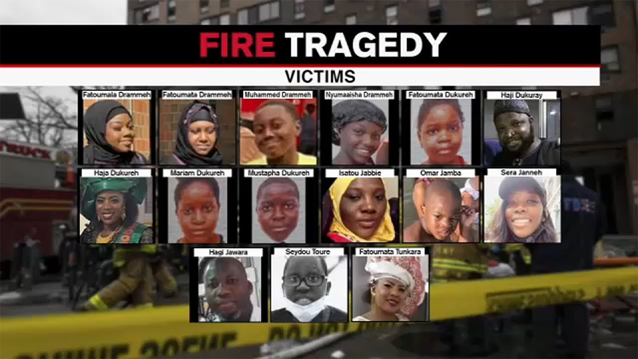 All 17 people killed in tragic Bronx fire identified
