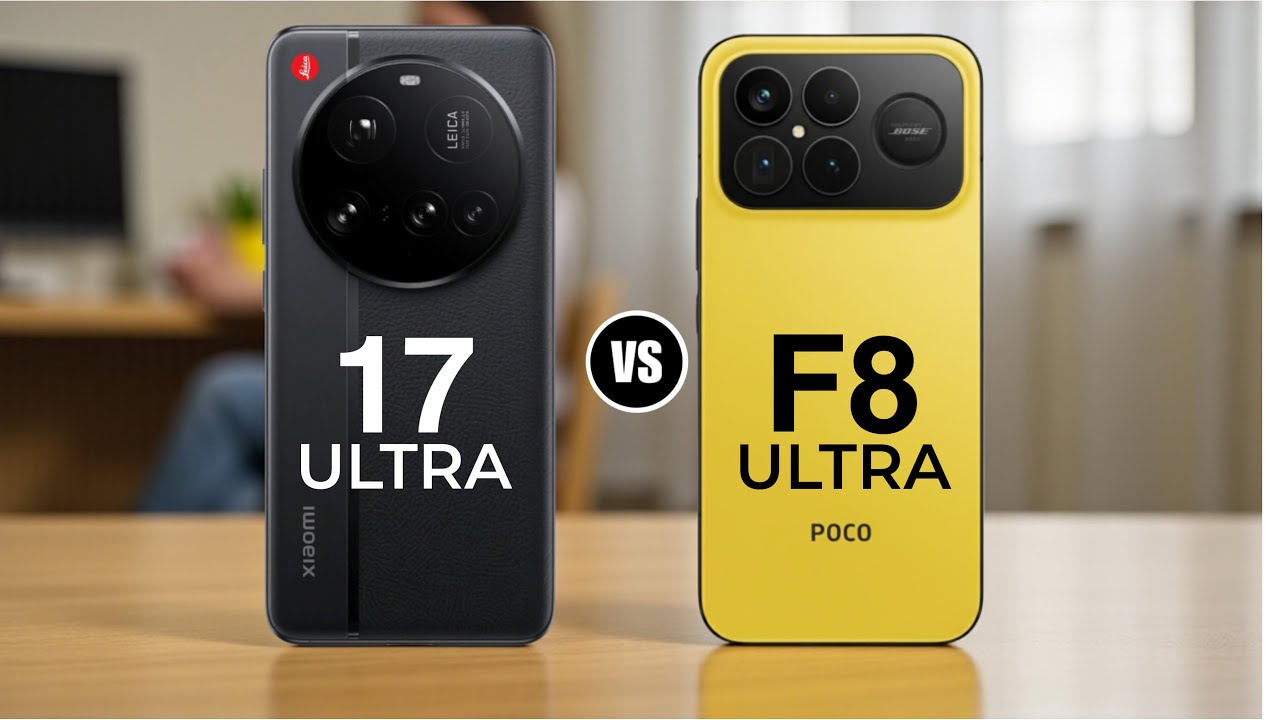 Xiaomi 17 Ultra vs Poco F8 Ultra 