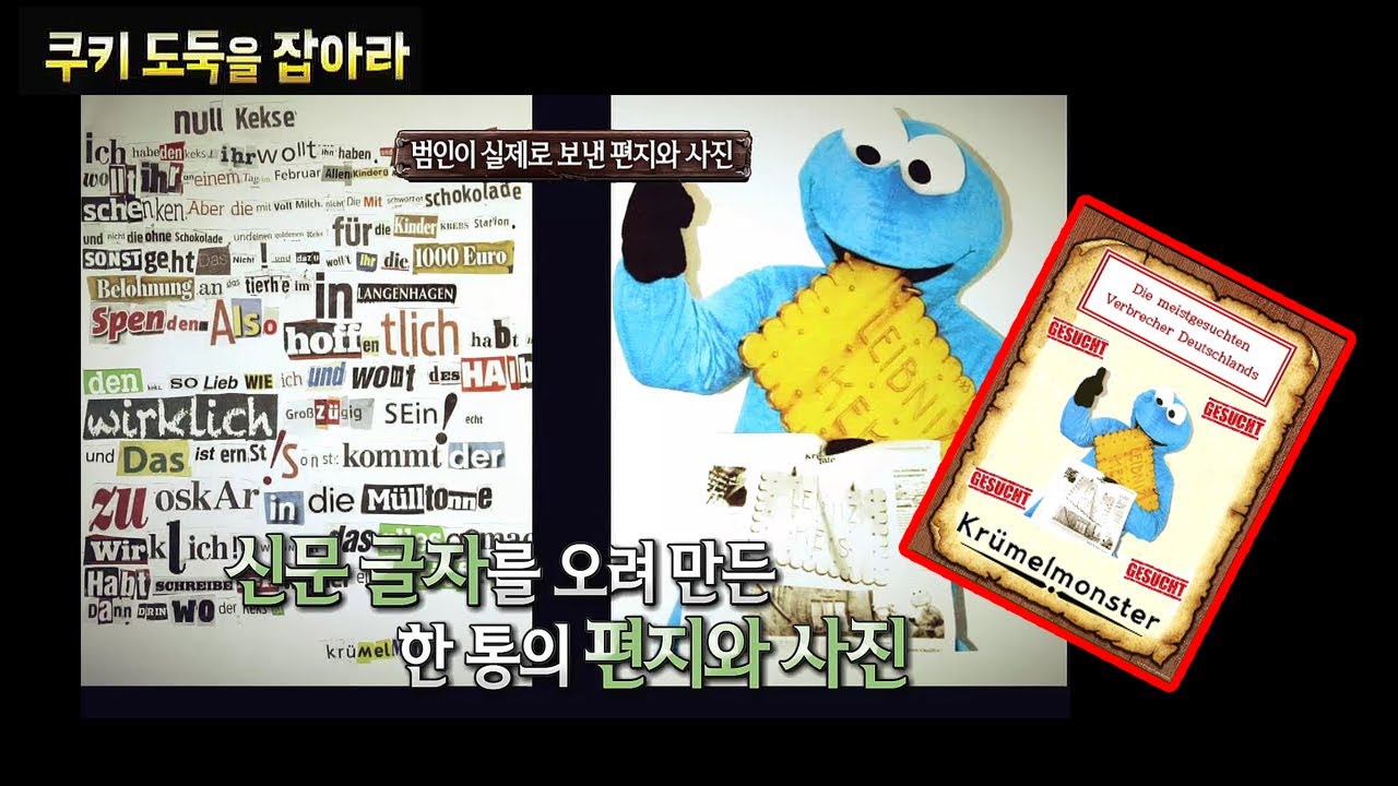 [서프라이즈] 미국판 뿡뿡이 '쿠키몬스터'가 독일에서 현상수배범으로 지목된 이유?!