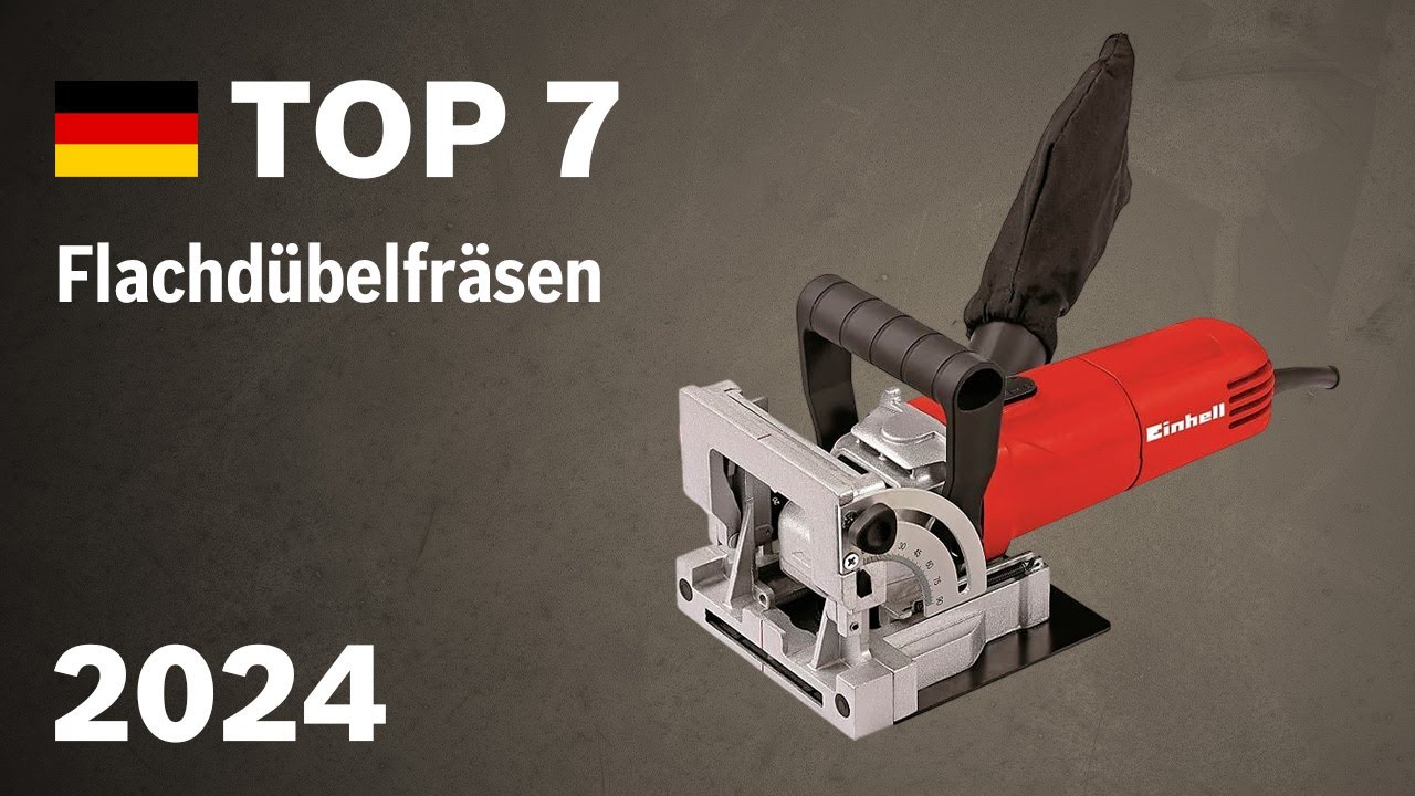 TOP—7. Beste Flachdübelfräsen. Test & Vergleich 2024