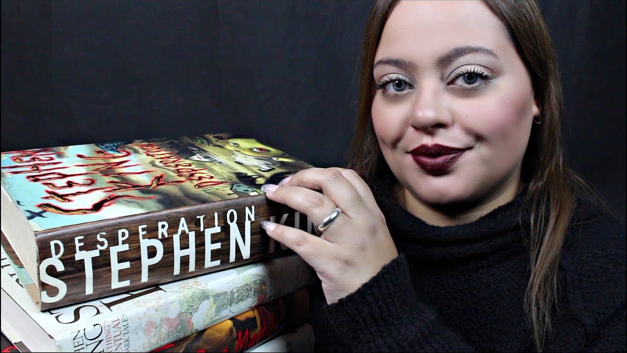 ASMR| My Stephen King Collection| Calming Collections - Book Tapping & Page Flipping