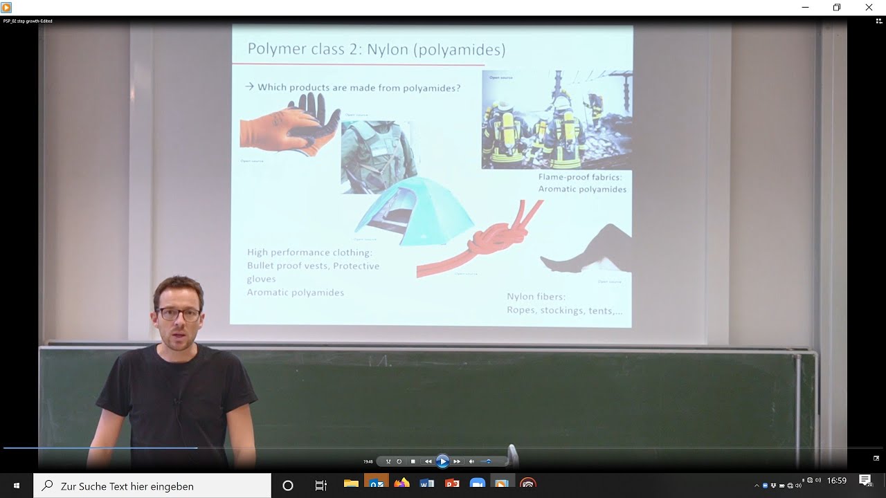 Polymer Science and Processing 02: Step growth polymerization