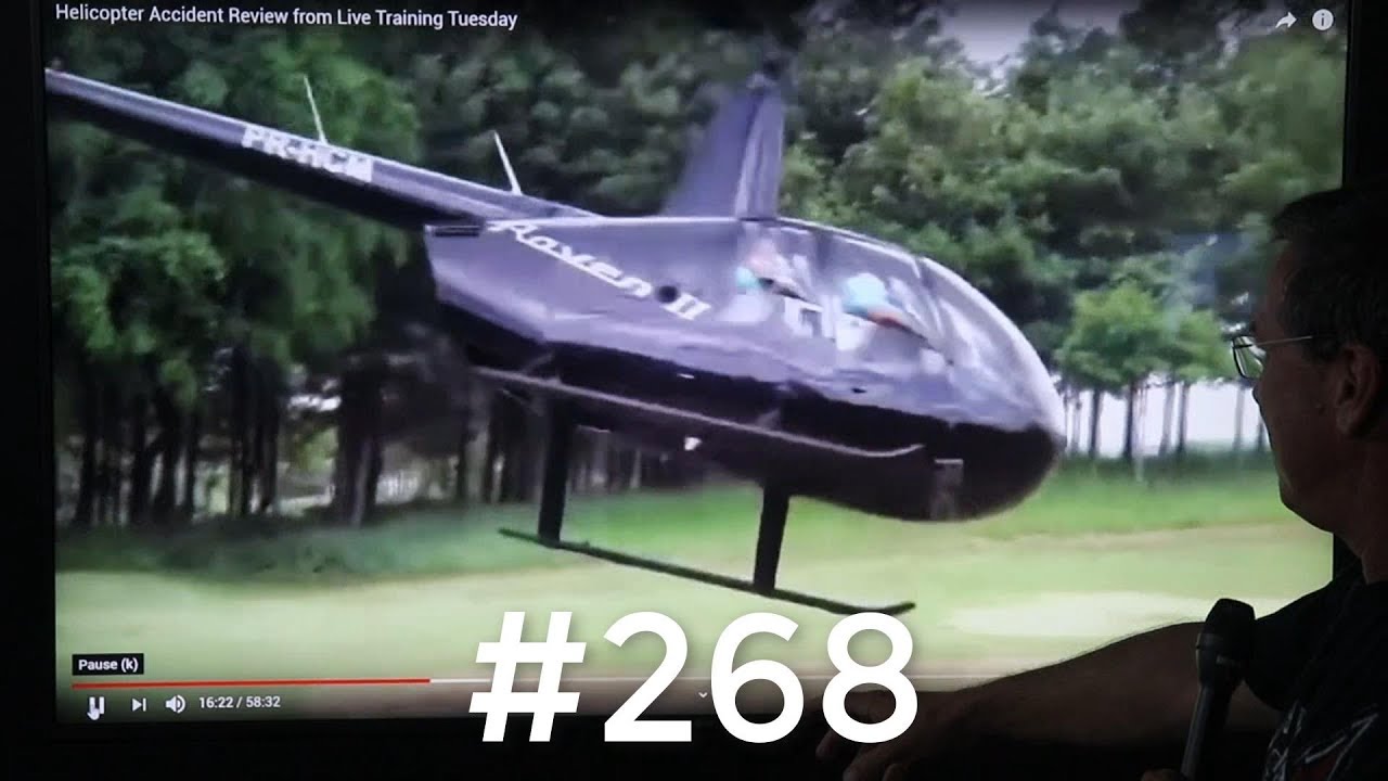 #268 Robinson R-44 Accident Helicopter Rides - Coffee With Kenny
