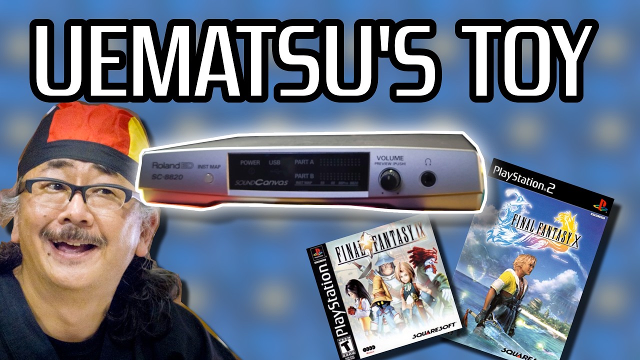(RE-UPLOAD) Nobuo Uematsu's Y2K Synth! (SC-8820)