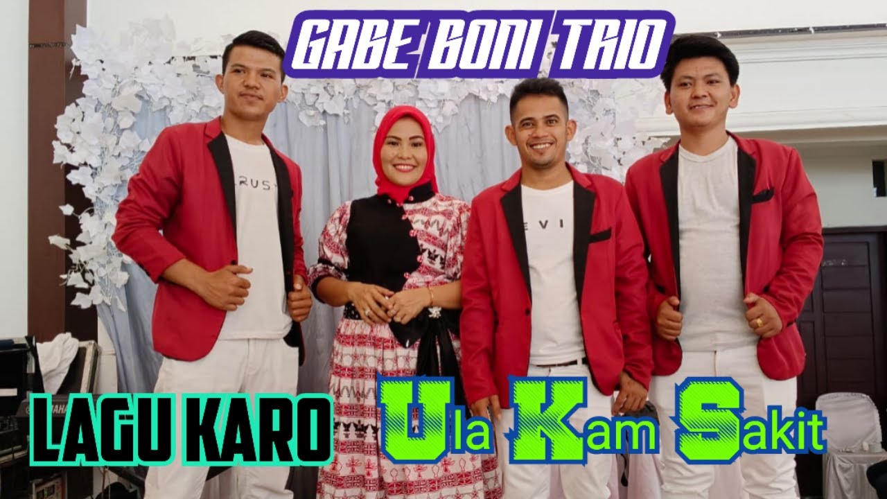 Ula Kam Sakit Cover Gabe Boni Trio//Live wedding RASYD & RAHMA...Gedung Muhammadiah jln Tuba 4...