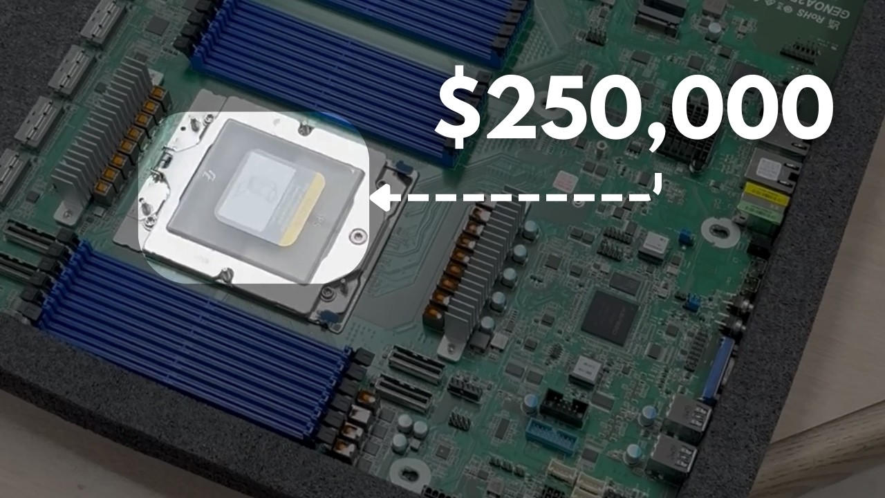 How Is A $250,000 GPU Server Built ?