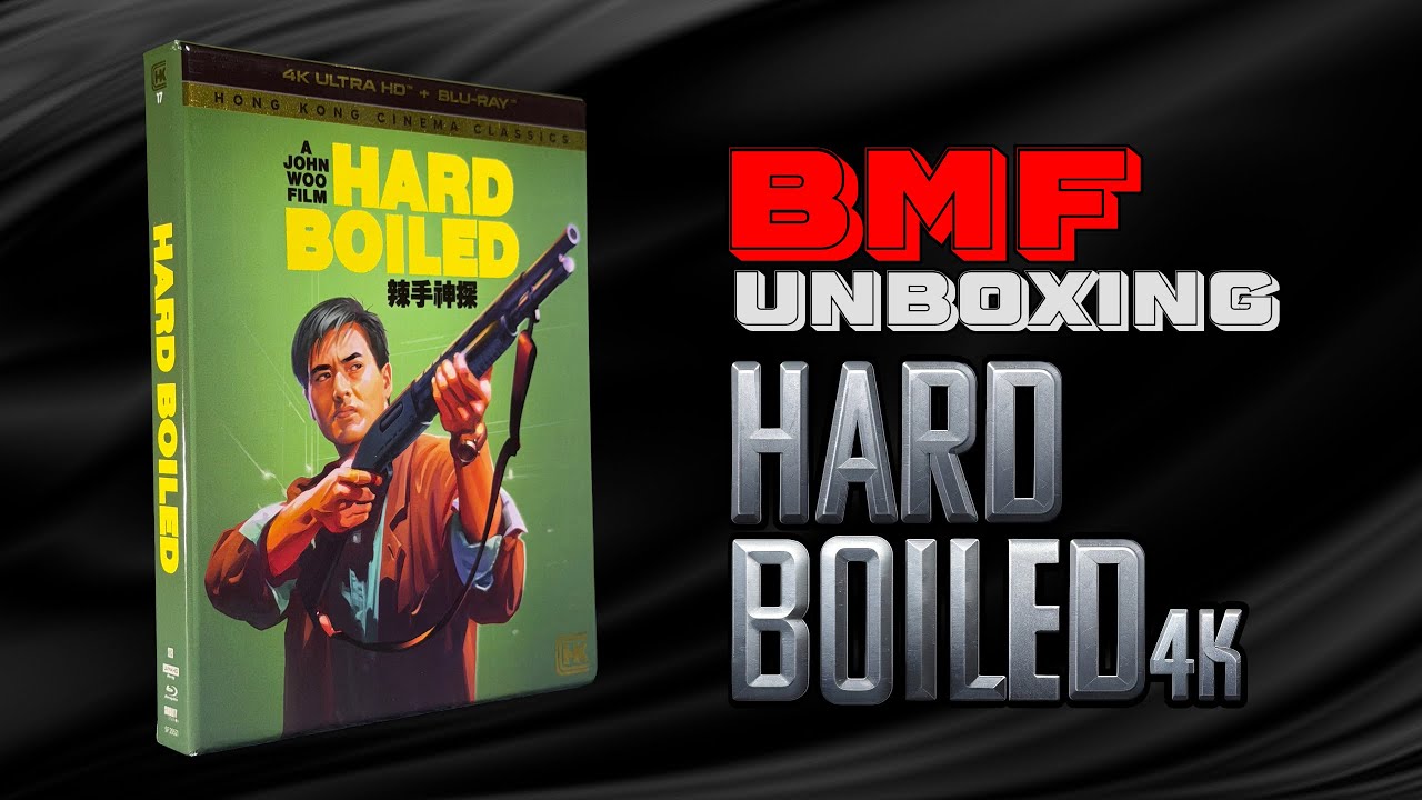 Unboxing JOHN WOO’S HARD BOILED 4K UHD Blu-Ray