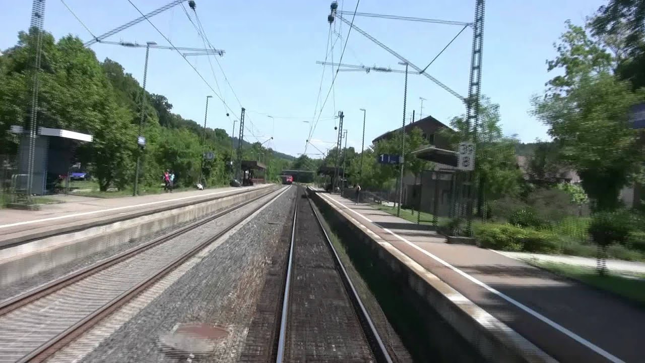 Schorndorf - Schwäb. Gmünd Führerstandsmitfahrt Remsbahn