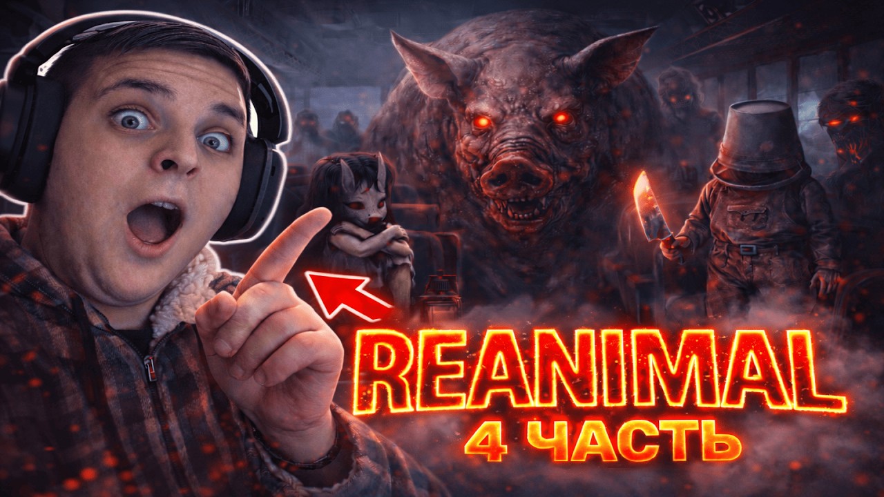 МЫ ВСТРЕТИЛИ ОГРОМНУЮ СВИНЬЮ… | REANIMAL #4