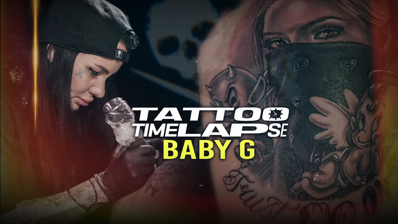 Tattoo Timelaspe - Baby G | SullenTV