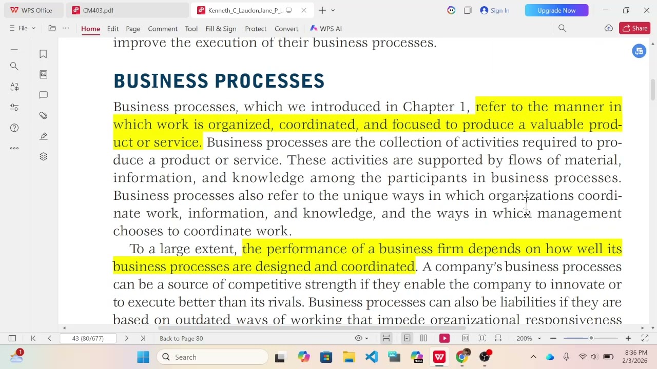 MIS Study Circle Day 3: Chapter 2