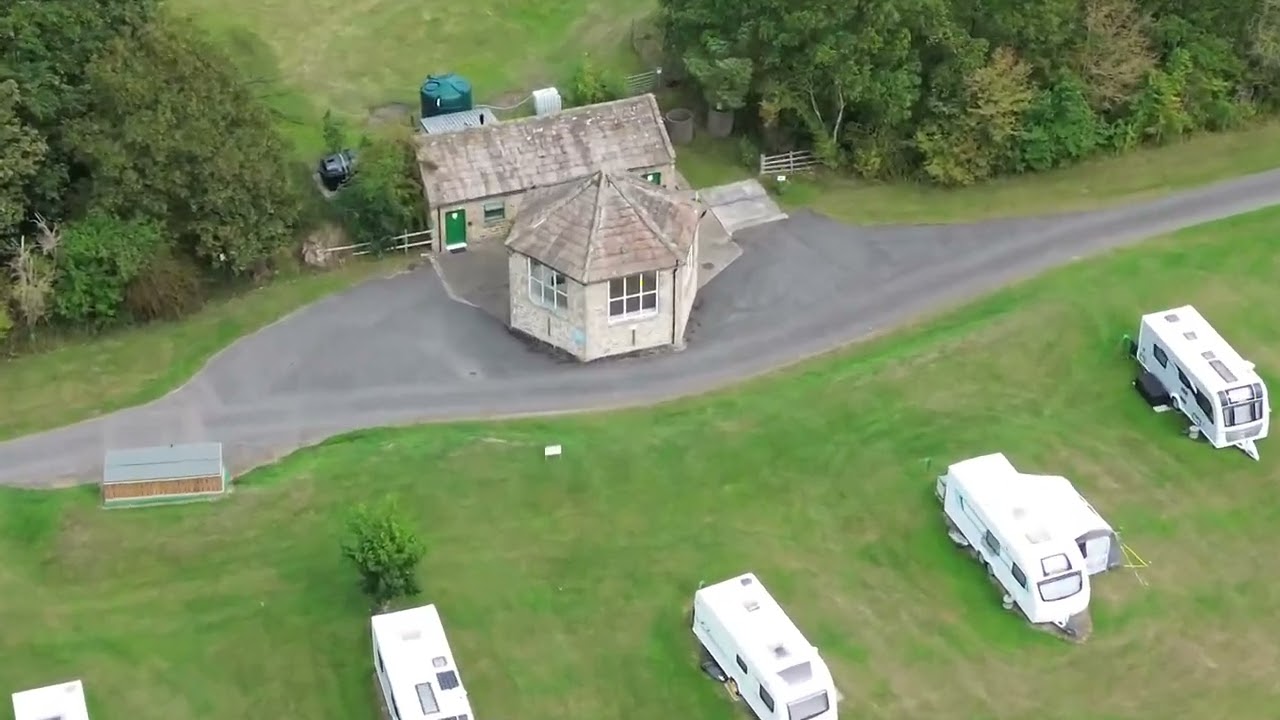 From The Sky Constable Burton Caravan Park & Surrounding Area