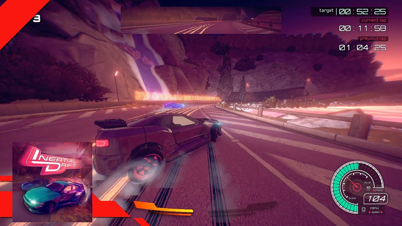 Inertial Drift - 30 Minute Playthrough [Switch]
