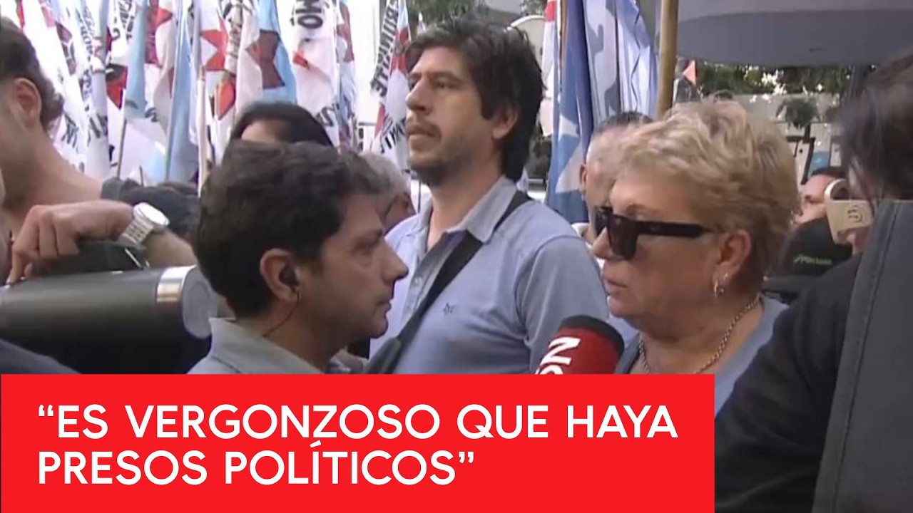 CRISTINA KIRCHNER en COMODORO PY: MASIVO apoyo del peronismo y la militancia a la expresidenta