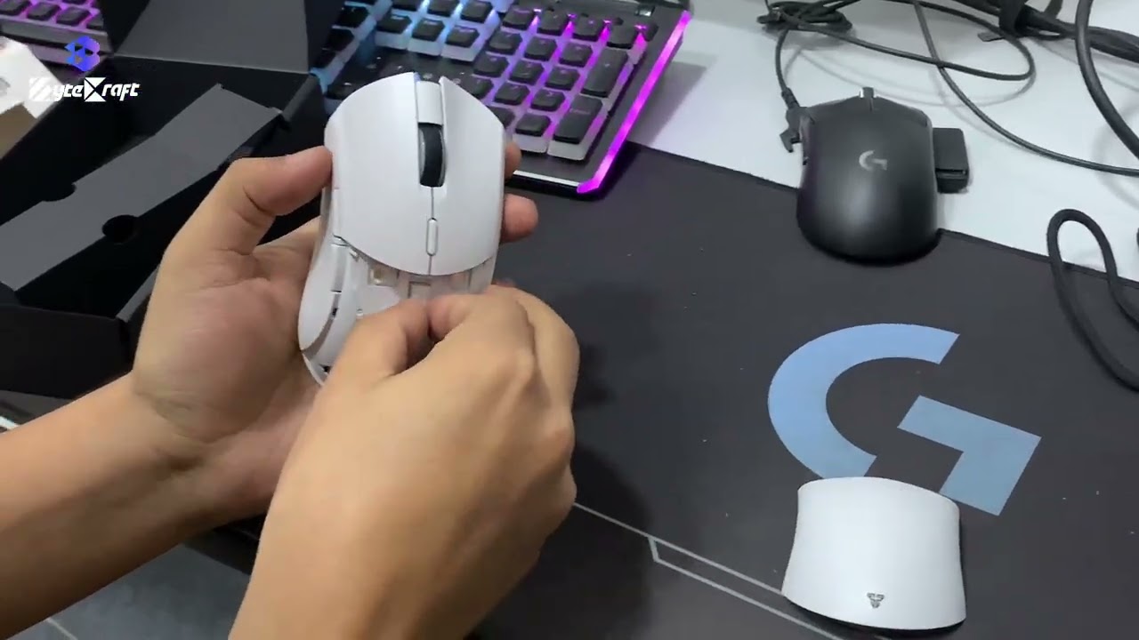 Fantech WGC5s BLAKE S Wireless Mouse Unboxing