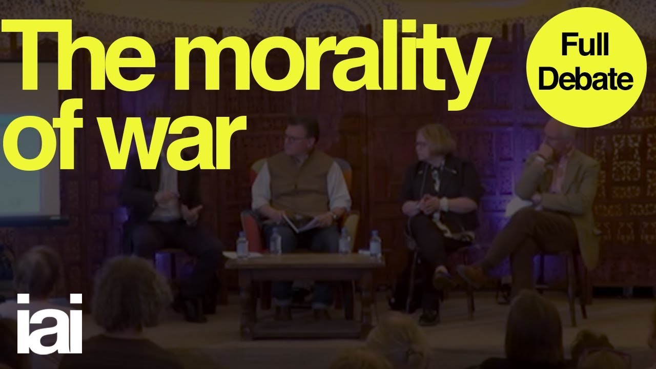 What is the morality of war? | Philip Collins, Hew Strachan, Lindsey German,  Sean Curran