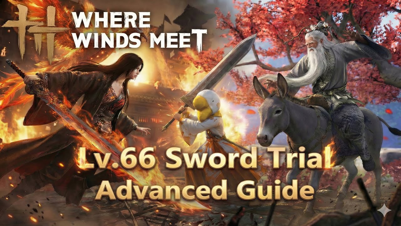 Where Winds Meet Sword Trial Advanced Guide (Level 66 Sleeping Daoist, Murong Yuan) Mo Blade 연운 맥도