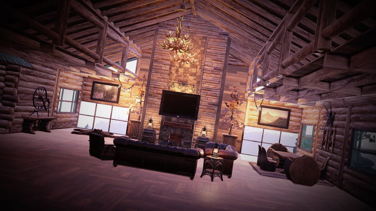 Fallout 76 Camp Build - Log Cabin Lodge