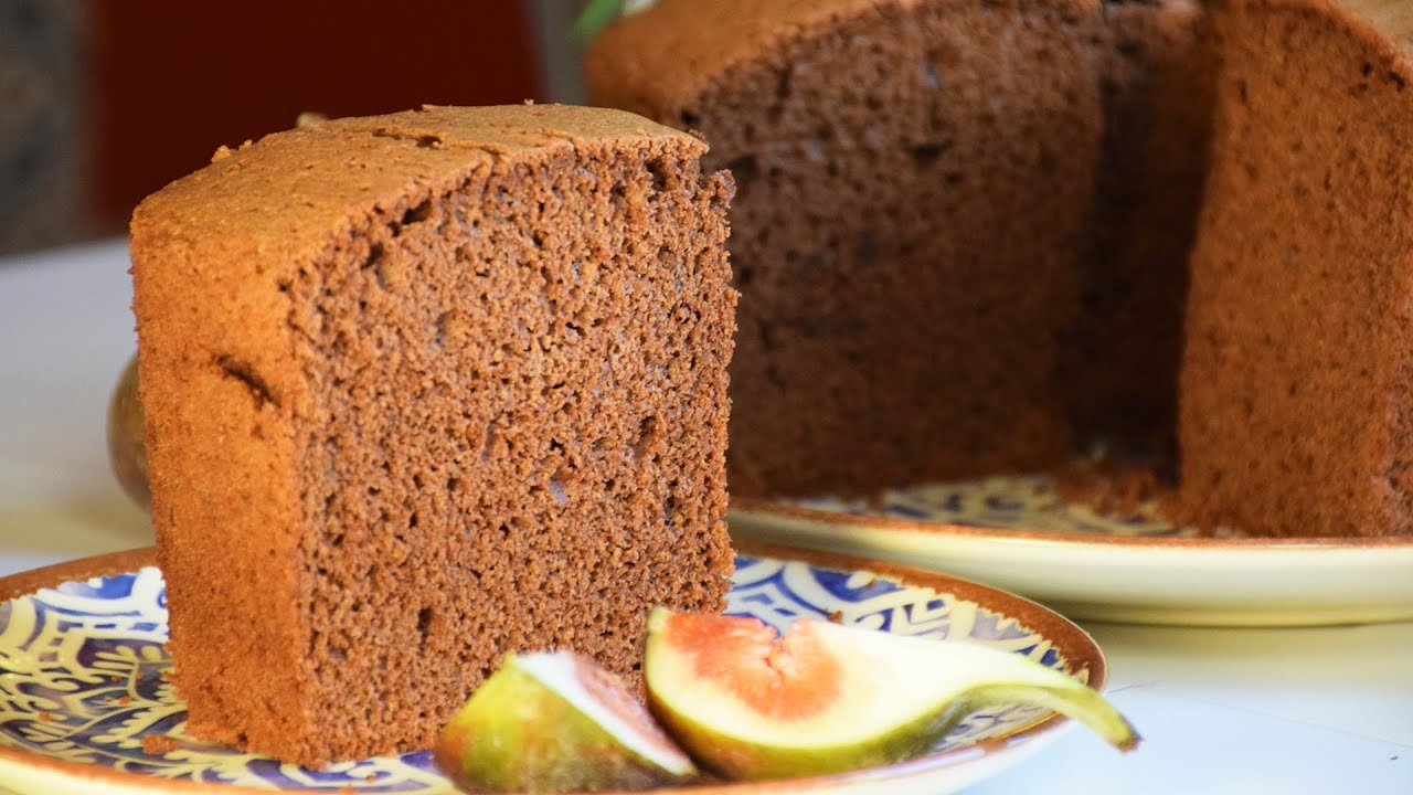 BOLO CHIFFON DE CHOCOLATE CLÁSSICO | BOLOS BAFÔNICOS