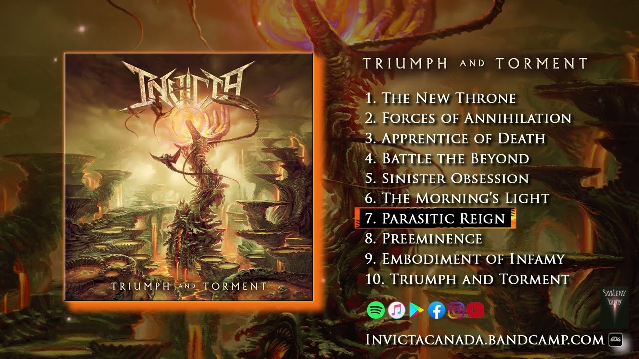 Parasitic Reign - INVICTA - Triumph and Torment