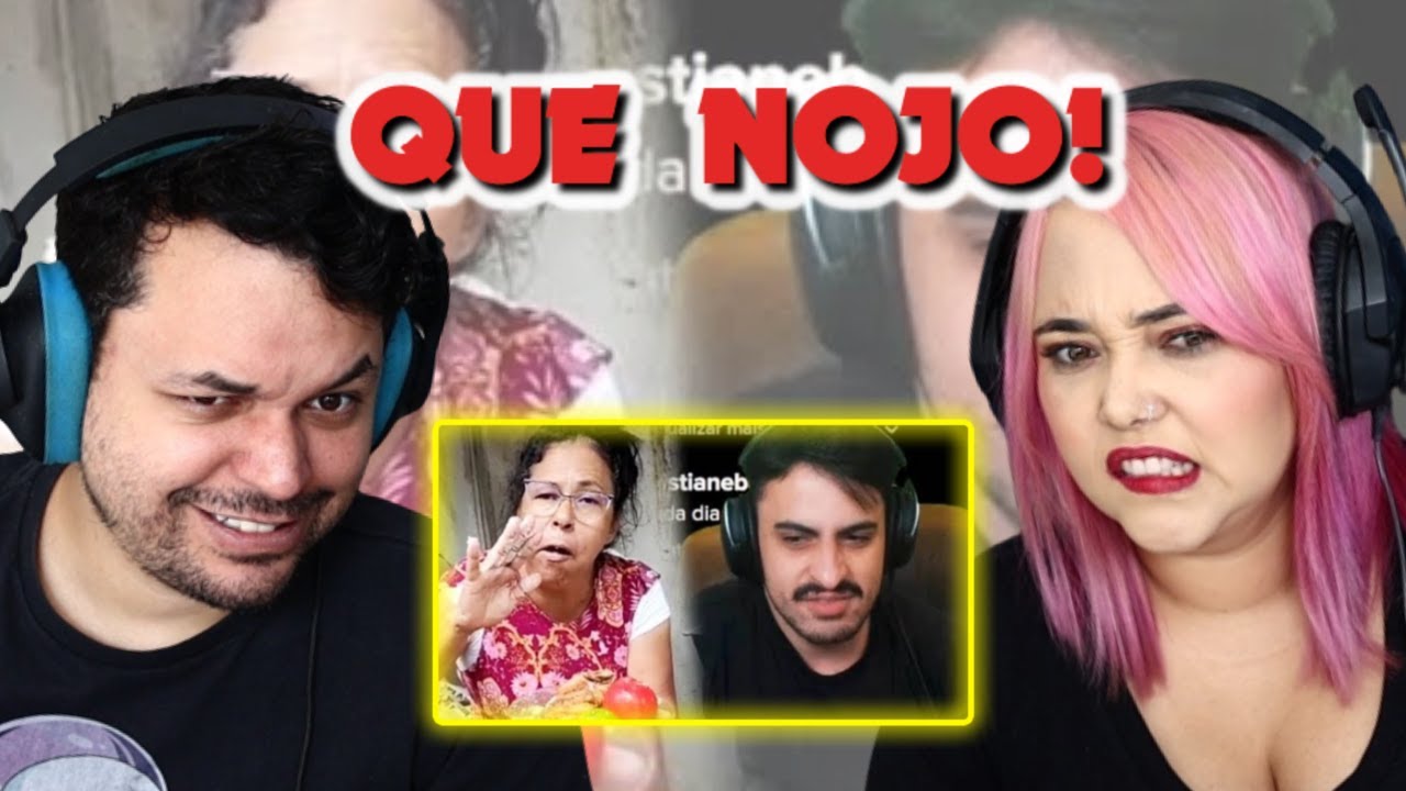 a veia q faz comida duvidosa no tiktok (orochidois) ‹ REACT ›