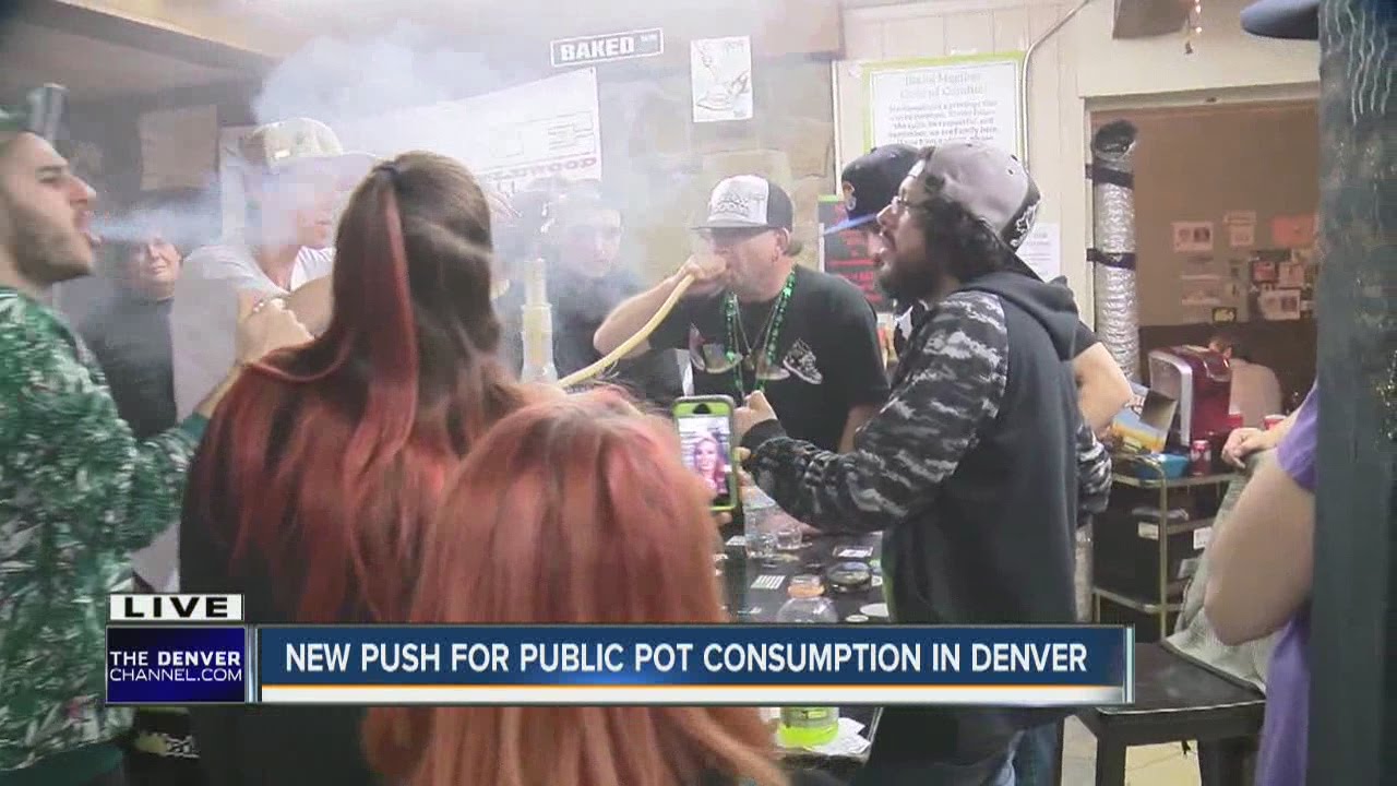 New push for public pot consumption in Denver