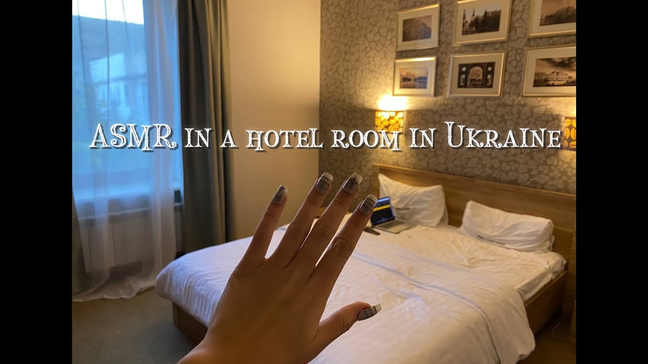 ASMR in a hotel room, a lot of scratching sounds for good sleep
