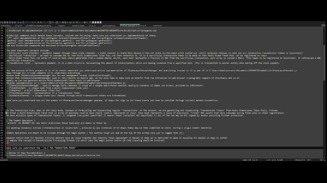 GRIDNET-OS -LIVE Development Stream
