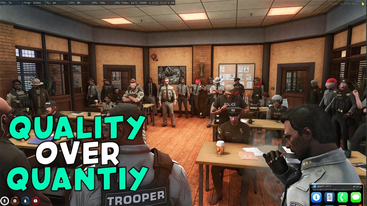 Trooper Soze Attends S3PD Meeting about Upcoming Changes