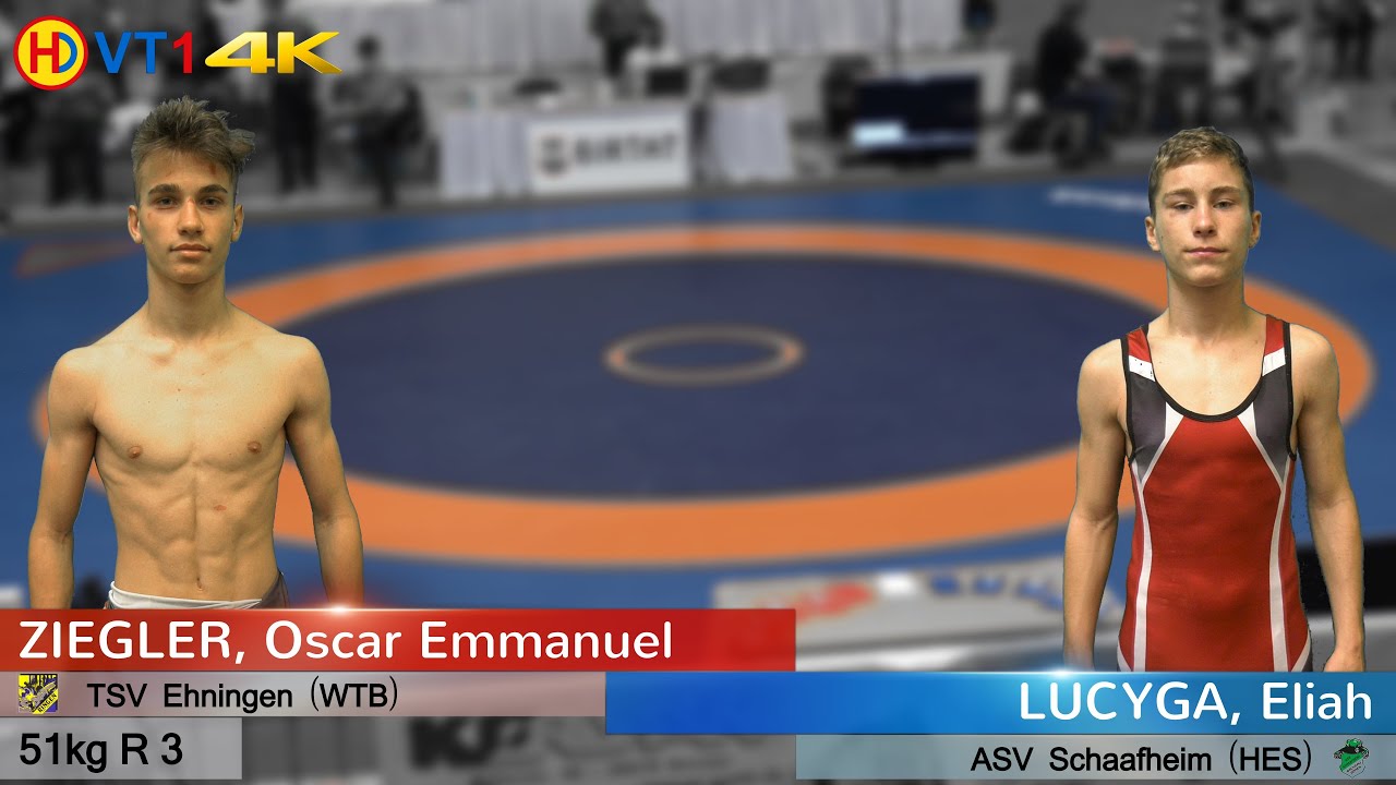 🤼 | Wrestling | German Championships 2021 Cadets (Freestyle) - 51kg R 3 | ZIEGLER vs. LUCYGA