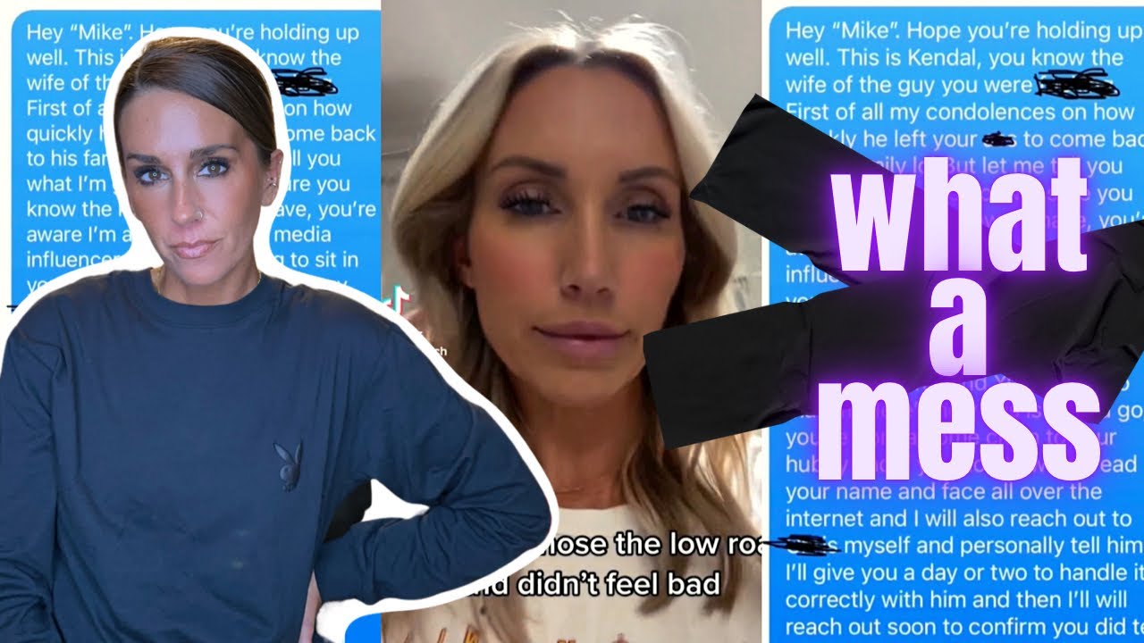 ITS R LIFE DIVORCE IS MESSY & KENDAL THREATENS THE “THIRD PARTY” ON TIKTOK