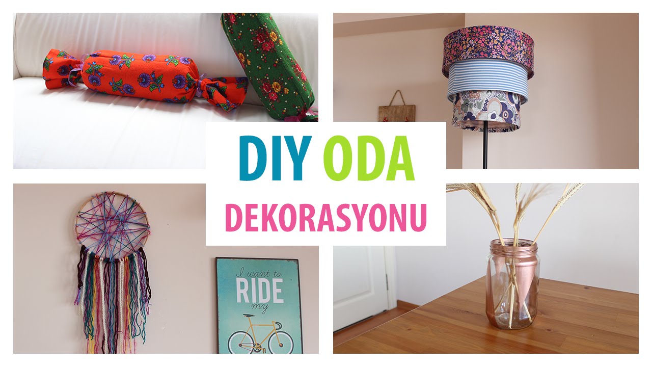Oda Dekorasyonu | 4 Kendin Yap Fikir | DIY