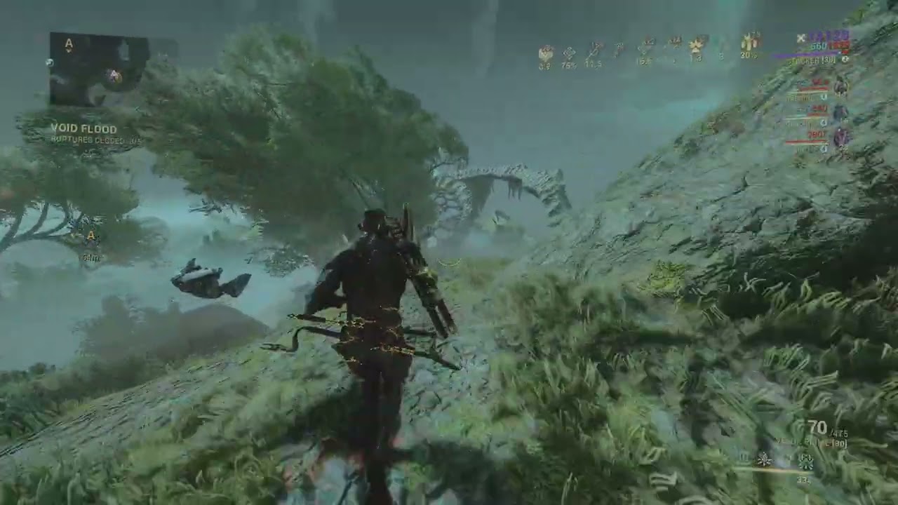 Warframe, SP Circuit.  Just got my K. Sobek; Trying the Viral/Heat Build.
