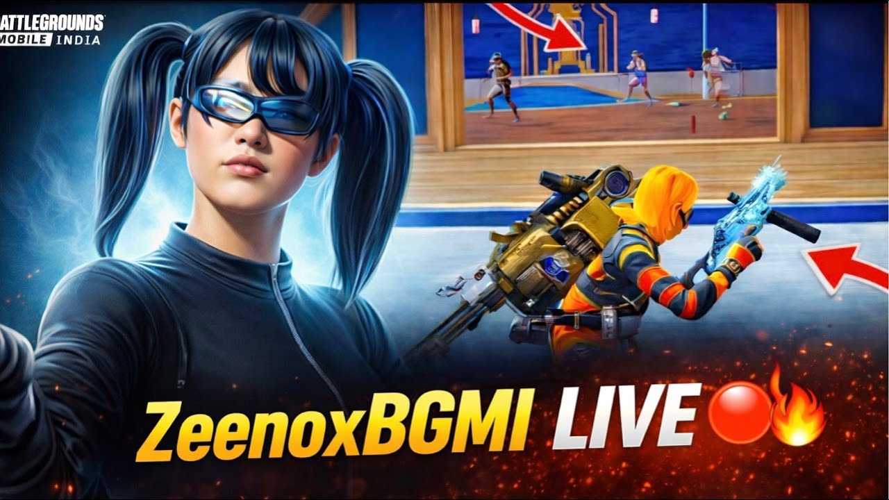 Clutch LIVE 😈 | ZeenoxBGMI #SaathViral
