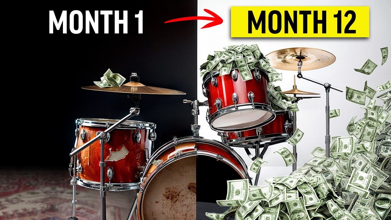 How To Become A PRO Drummer In Just 12 Months [FULL BLUEPRINT]