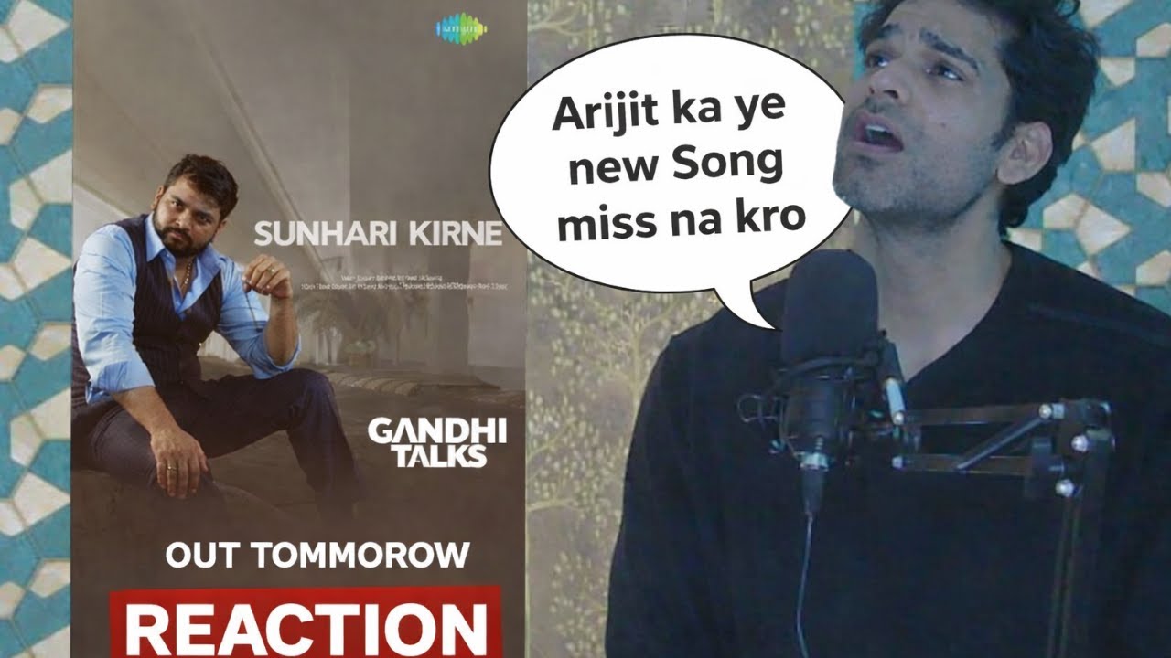 Sunhari Kirne Reaction — A.R. Rahman x Arijit Singh | Gandhi Talks | Vijay S, Aditi Rao, Arvind S
