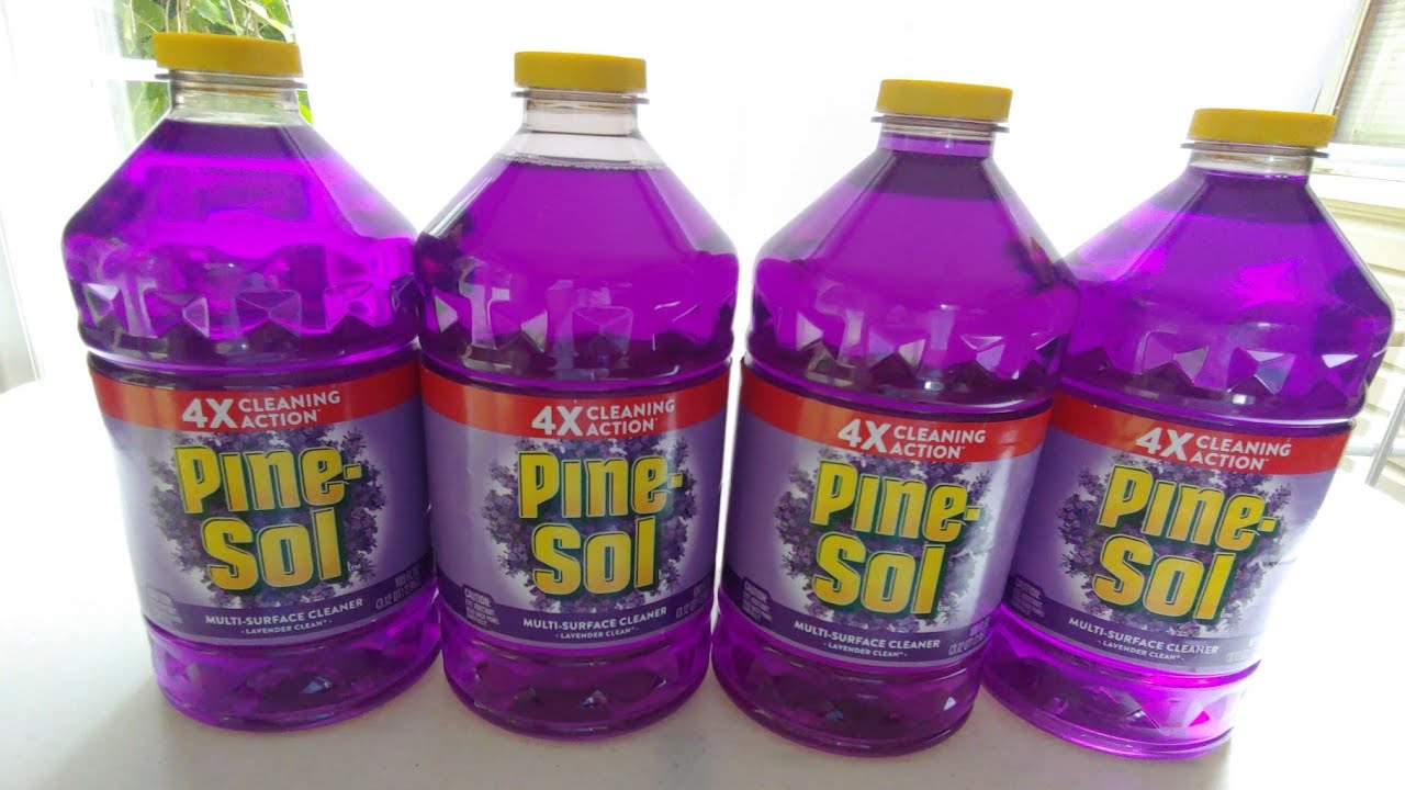 ASMR Gallons Lavender Pine Sol | Favorite Product Series + New Sponges