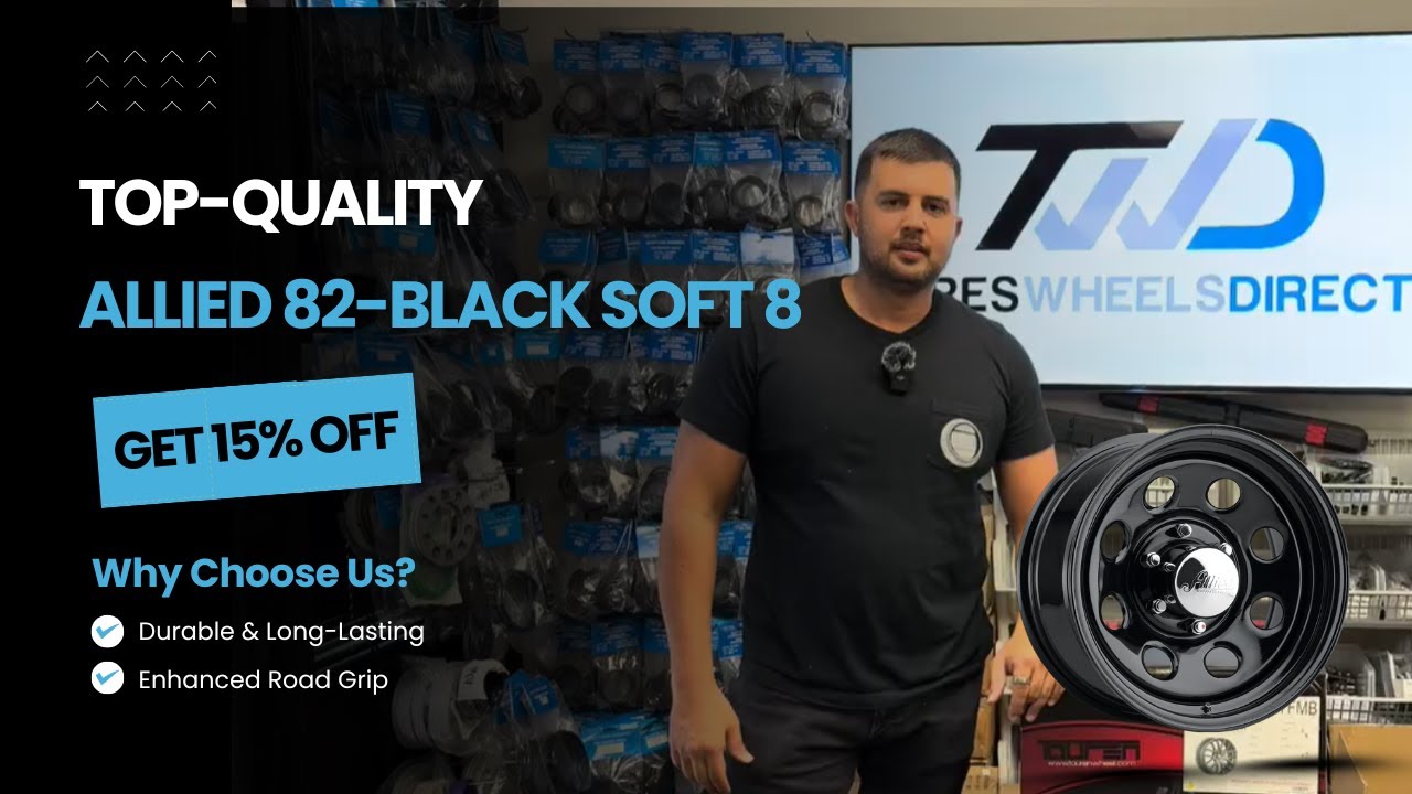 Обзор дисков Allied Soft 8 | 15x7 -6 Offset | Tires & Wheels Direct