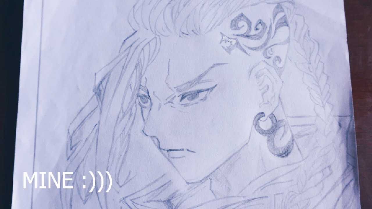 Hand drawing Draken Ken Ryuuguuji/Tokyo Revengers/ 龍宮寺 堅