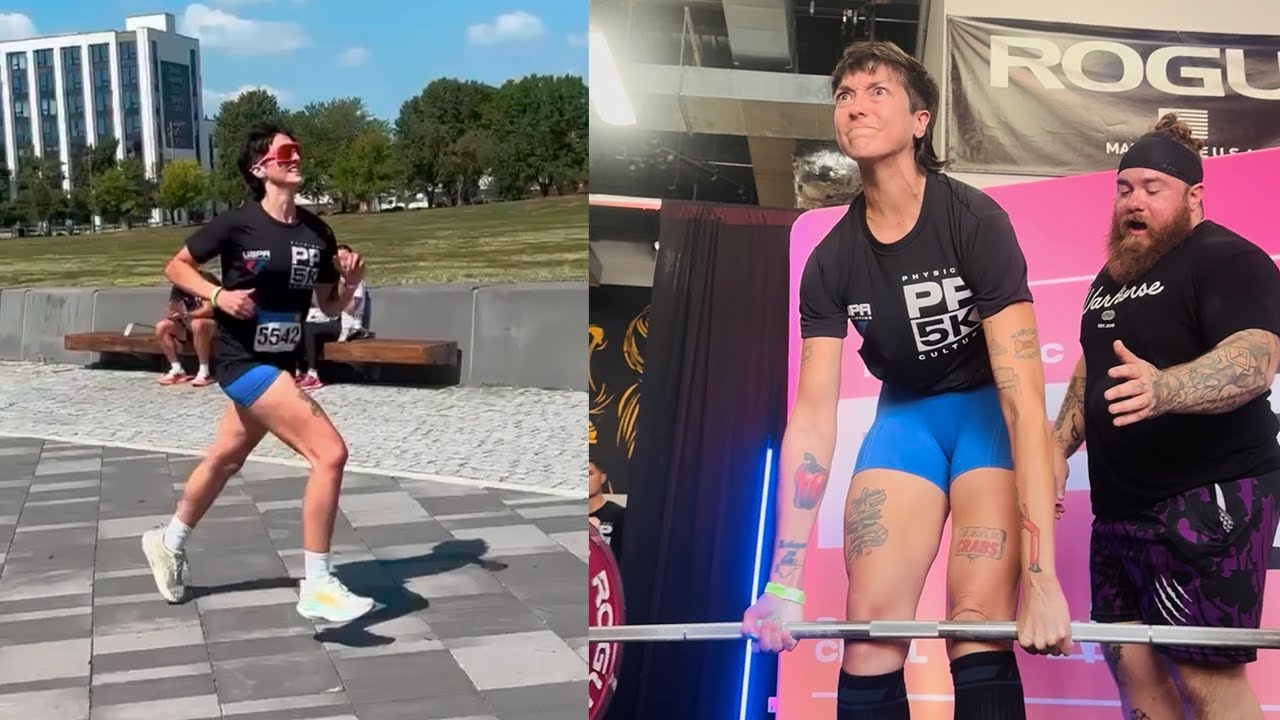 competing in the philly push pull 5k