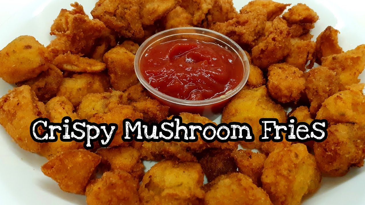 Crispy Mushroom Fries | Simple method | Recipe in description - By Sandy's Cookery Show