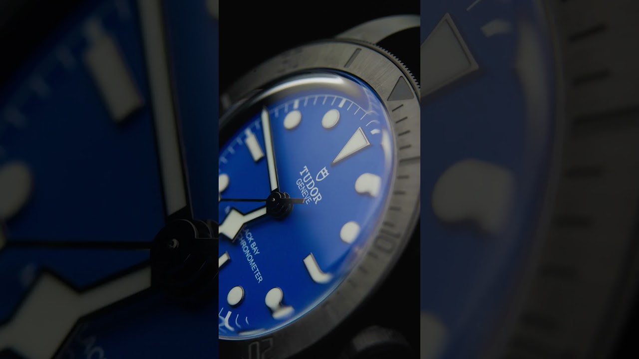 Tudor Heritage Black Bay Blue Dial Ceramic Mens Watch 79210 l SwissWatchExpo